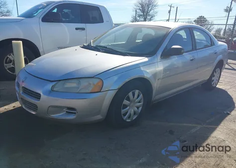 2002 Dodge Stratus Se from USA, damaged, VIN 1B3EL36X52N156576